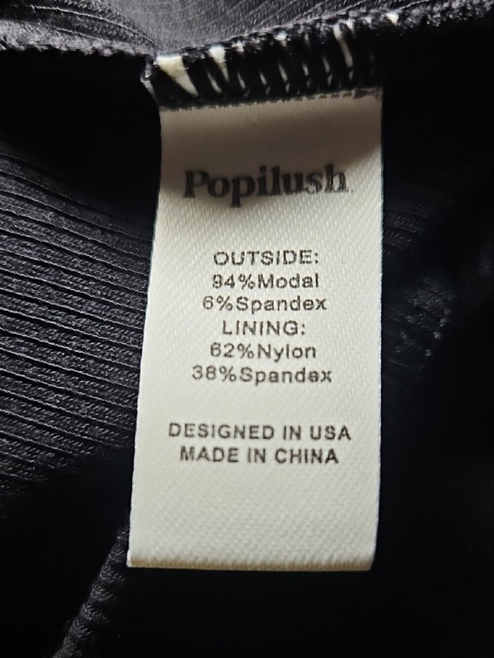 Popilush Shapewear Long Sleeve Square Neck Modal Slimming Midi Dress New Medium - Picture 11 of 13